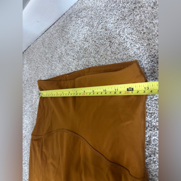 Spanx Booty Boost Medium High Rise Mustard Color Leggings Shapewear activewear - Picture 5 of 8
